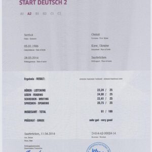 BUY GOETHE CERTIFICATE WITHOUT EXAM