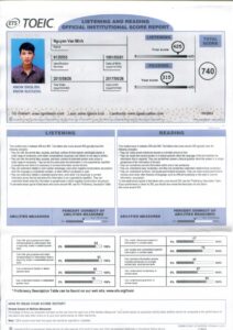 BUY TOEIC CERTIFICATE WITHOUT EXAM