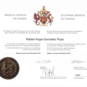 Buy MCCQE Certificate without Exam