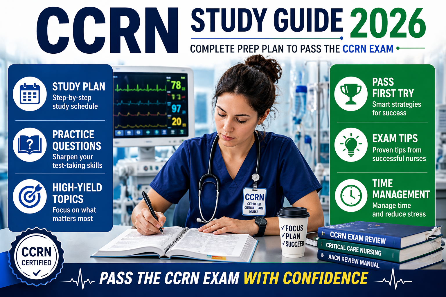 ccrn study exam guide 2026 exam preparation critical care nurses tips